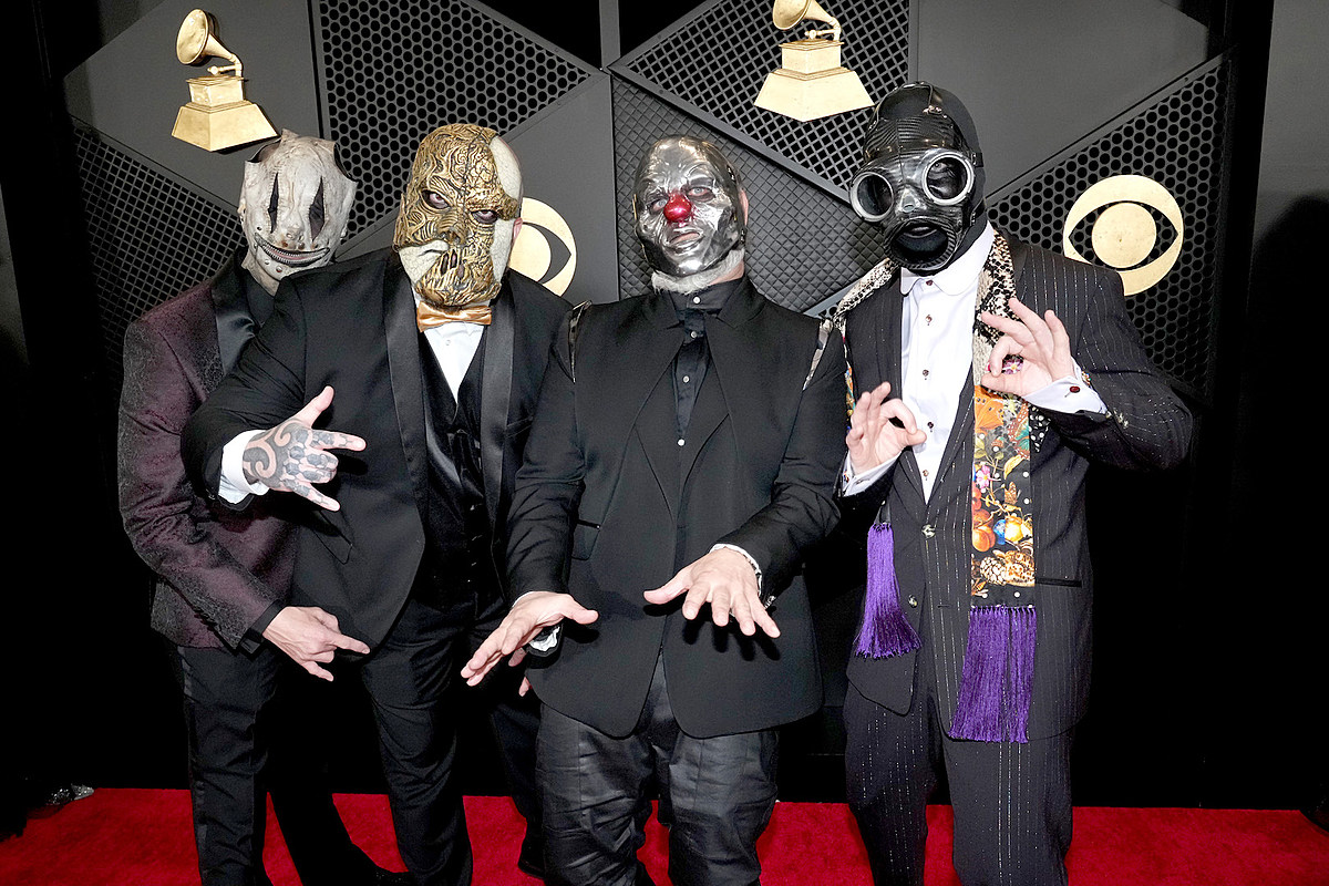 Slipknot Members Past + Present at 2024 Grammy Awards