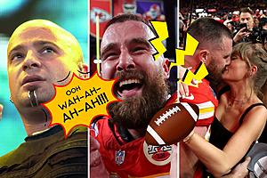 Travis Kelce Gets ‘Down With the Sickness’ After Super Bowl,...
