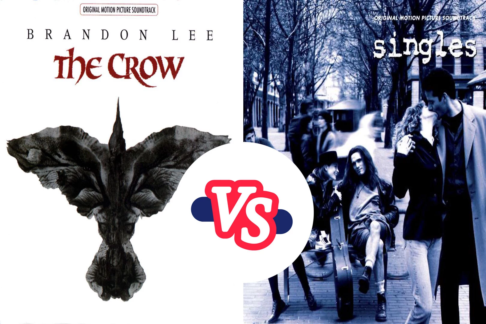 VOTE: Better '90s Soundtrack - 'The Crow' vs. 'Singles'?