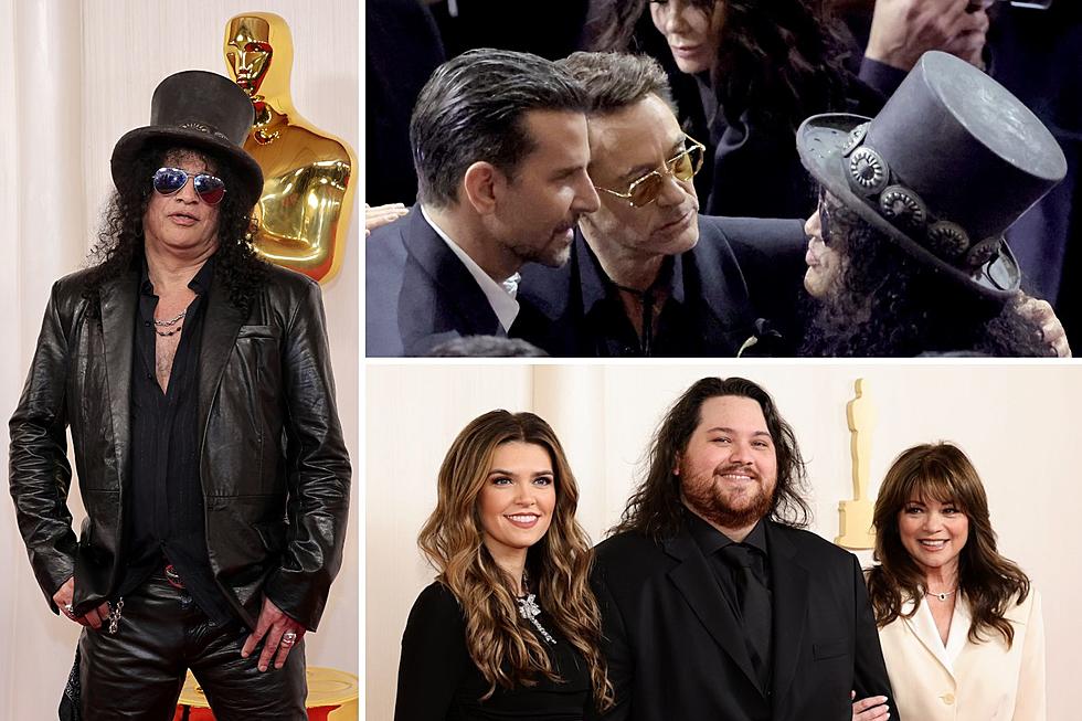 Photos – Slash + Wolfgang Van Halen at 2024 Oscars (96th Academy Awards)