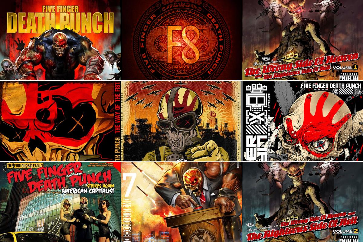 Five Finger Death Punch Albums Ranked