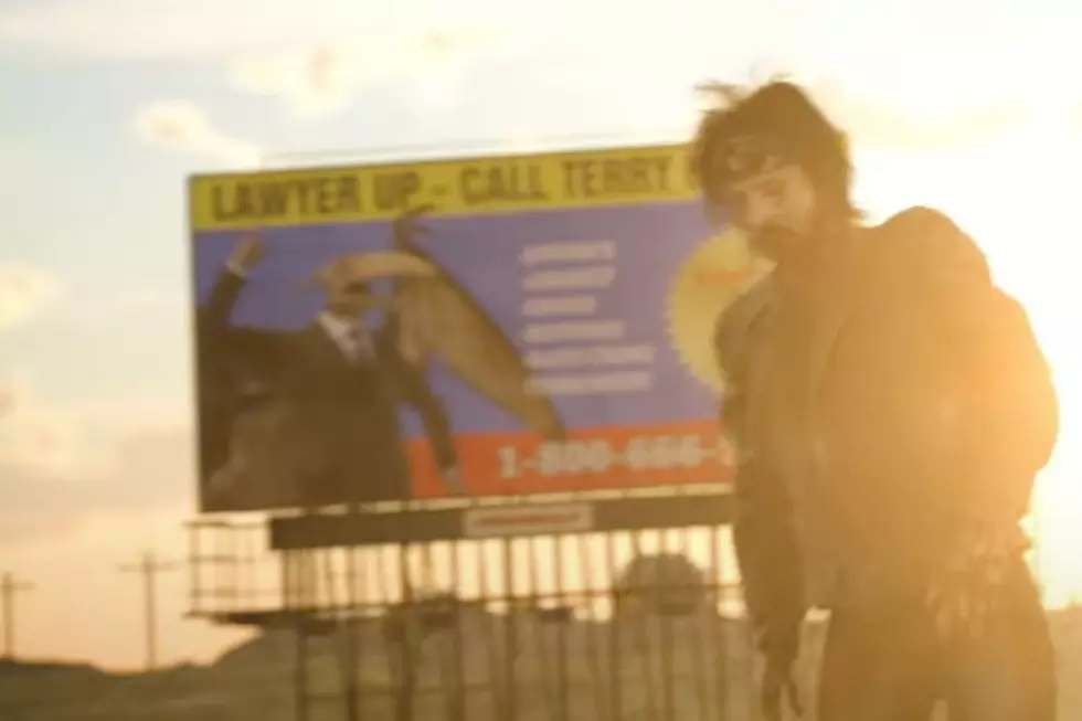 Motley Crue 'Lawyer Up - Call Terry' billboard