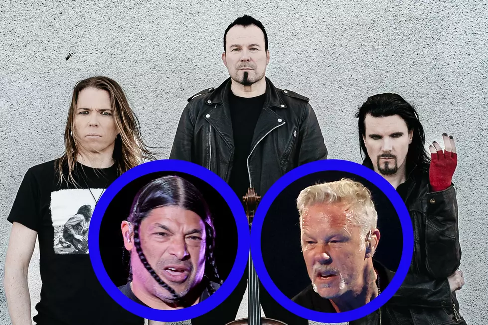 Apocalyptica Land Hetfield + Trujillo for Metallica 'One' Cover