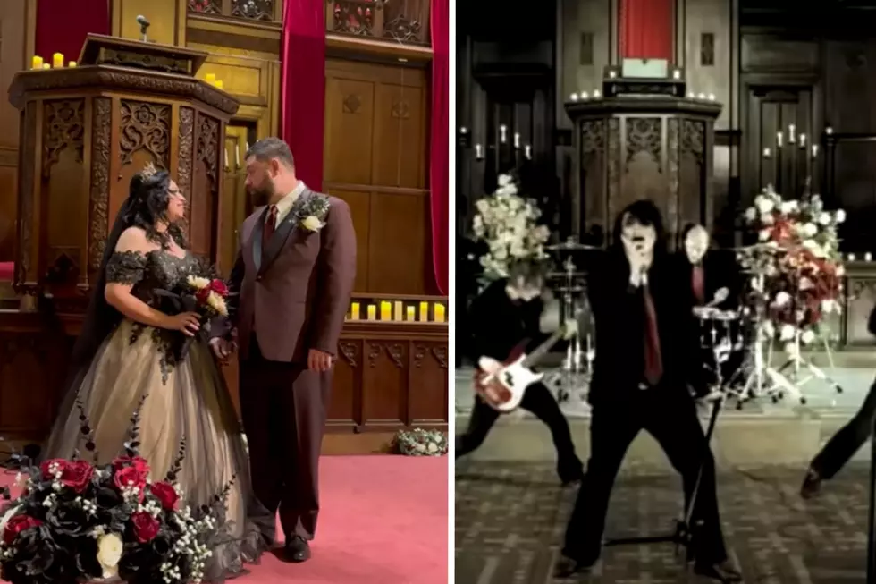 Emo Lovers Have Dream Wedding in My Chemical Romance Church