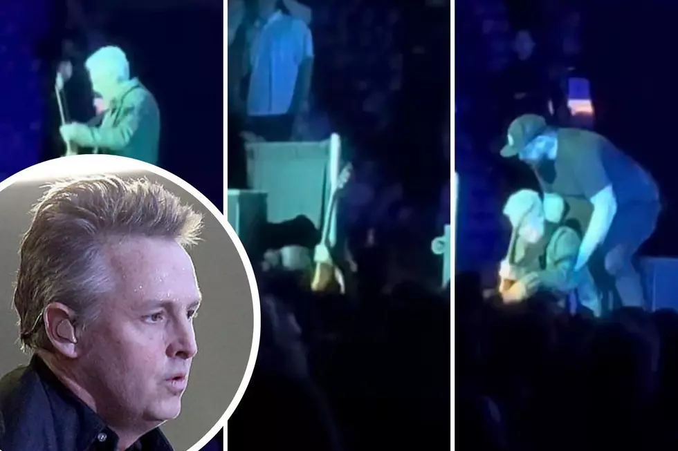 Pearl Jam's Mike McCready Falls Off the Stage, Keeps Playing Solo