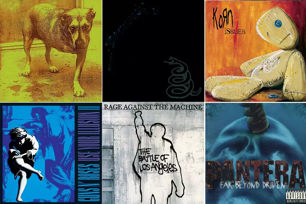 Every Rock + Metal Album That Went No. 1 in the &#8217;90s