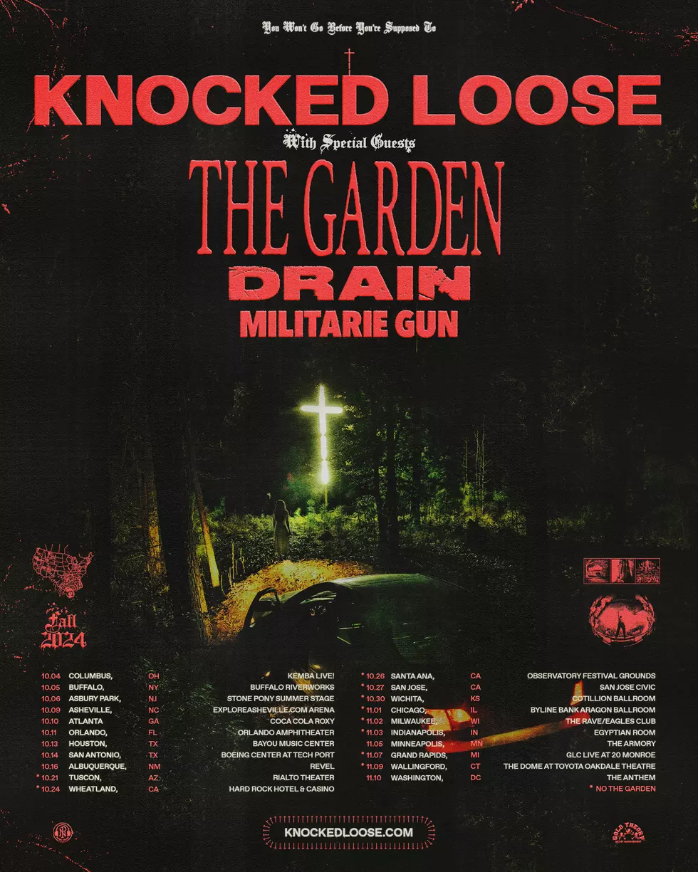 Knocked Loose 2024 Tour Admat