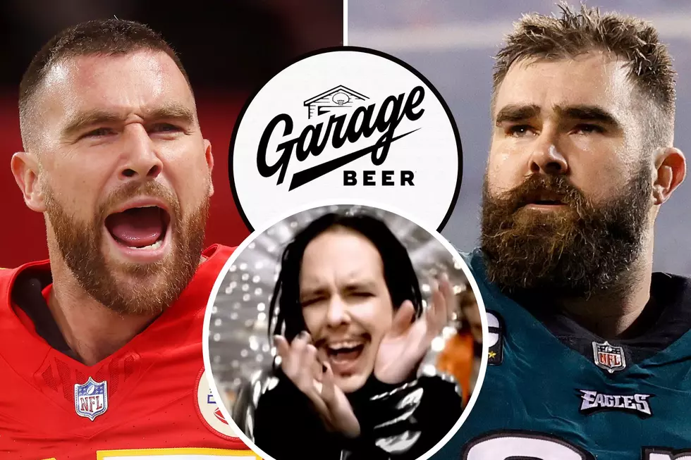 Travis + Jason Kelce’s Garage Beer Co. Parodies Korn on New Merch Item