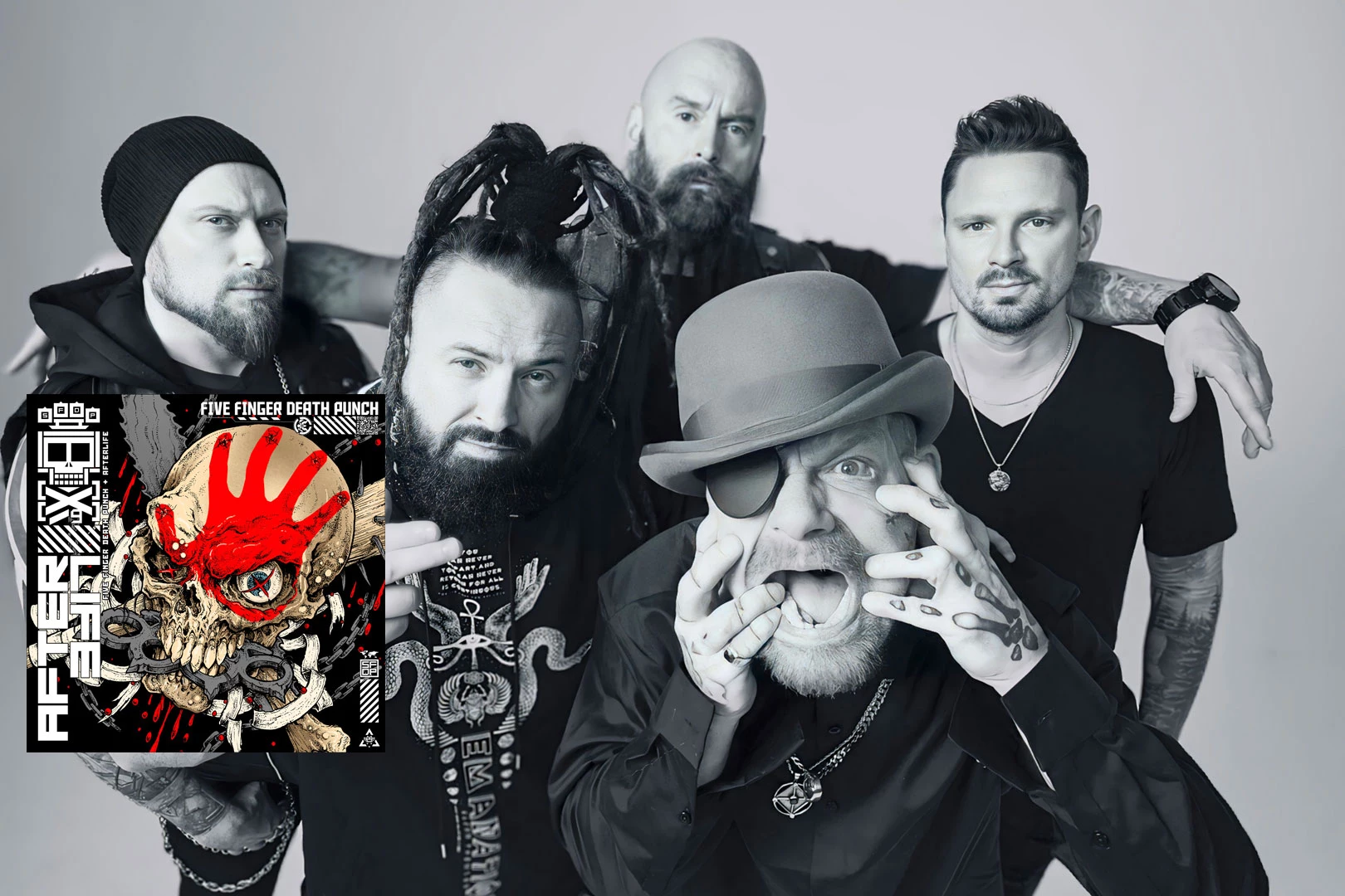 Win a FFDP ‘Afterlife’ Autographed Vinyl + Drum Head