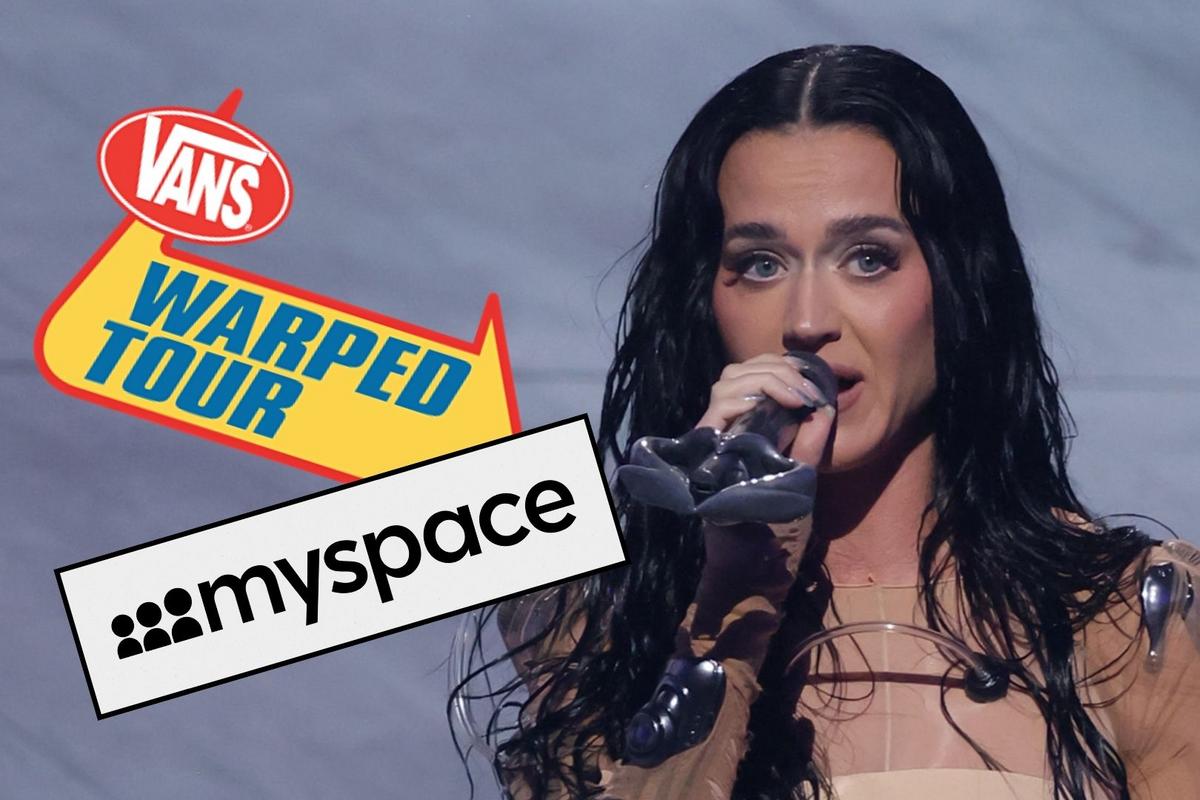 Katy Perry Shouts Out Warped Tour + MySpace in MTV VMA Speech