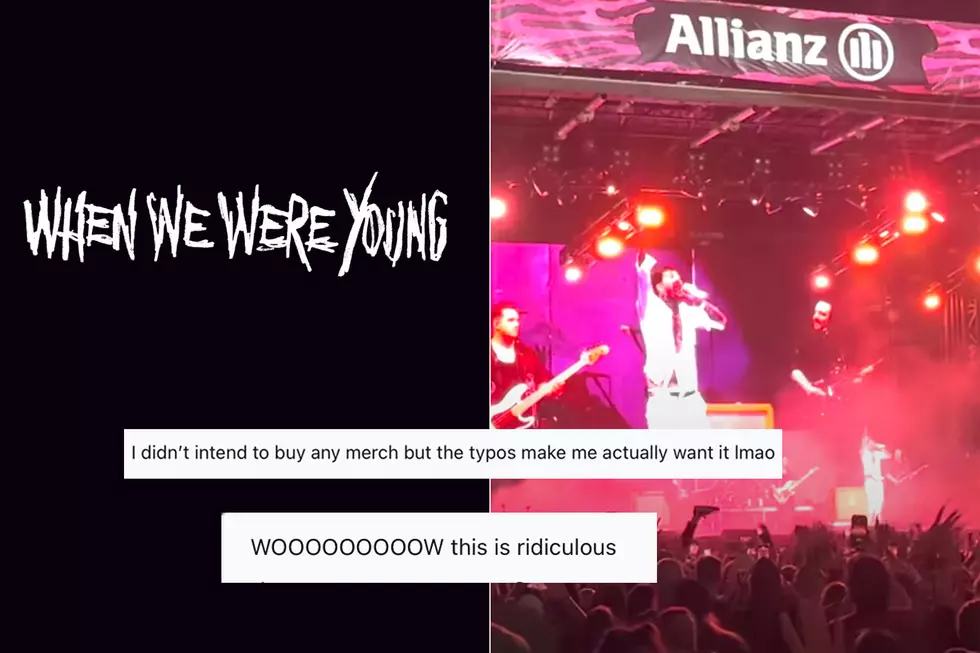 When We Were Young Festival Merch Filled With Band Name Typos