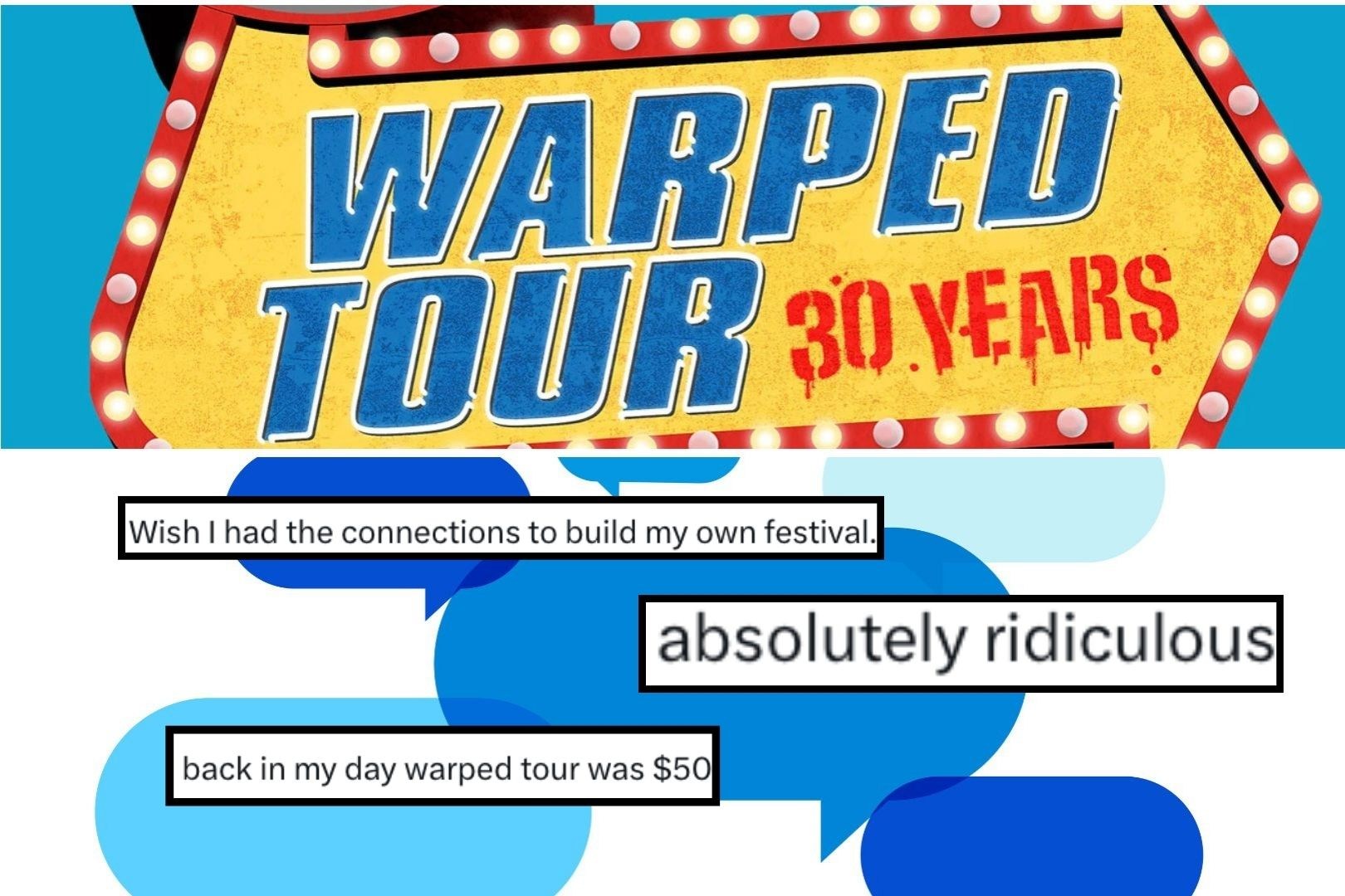 We Need to Talk About Fans Complaining Over Warped Tour 2025