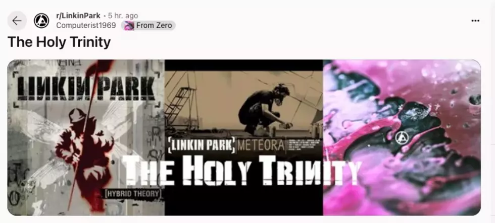 'Hybrid Theory,' 'Meteora' + 'From Zero' album covers