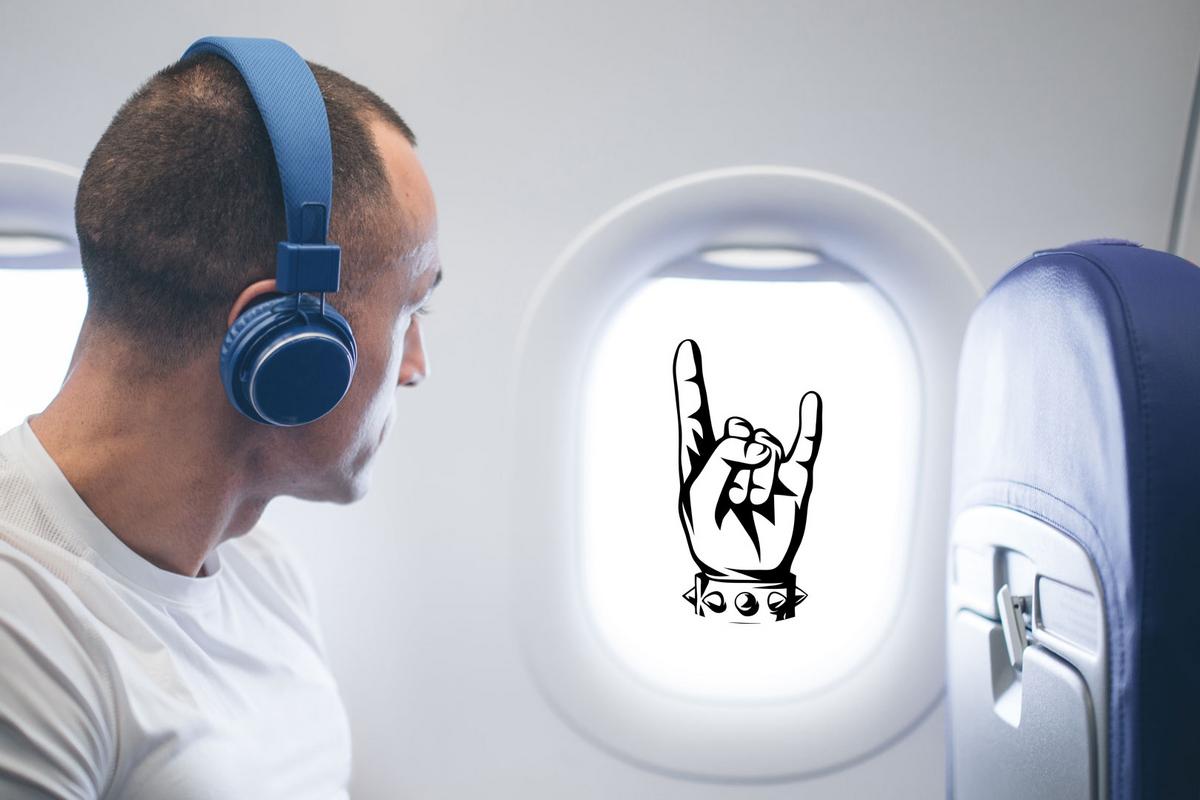 What Your Rock + Metal Playlist Says About Your In Flight Habits What Your Rock + Metal Playlist Says About Your In Flight Habits