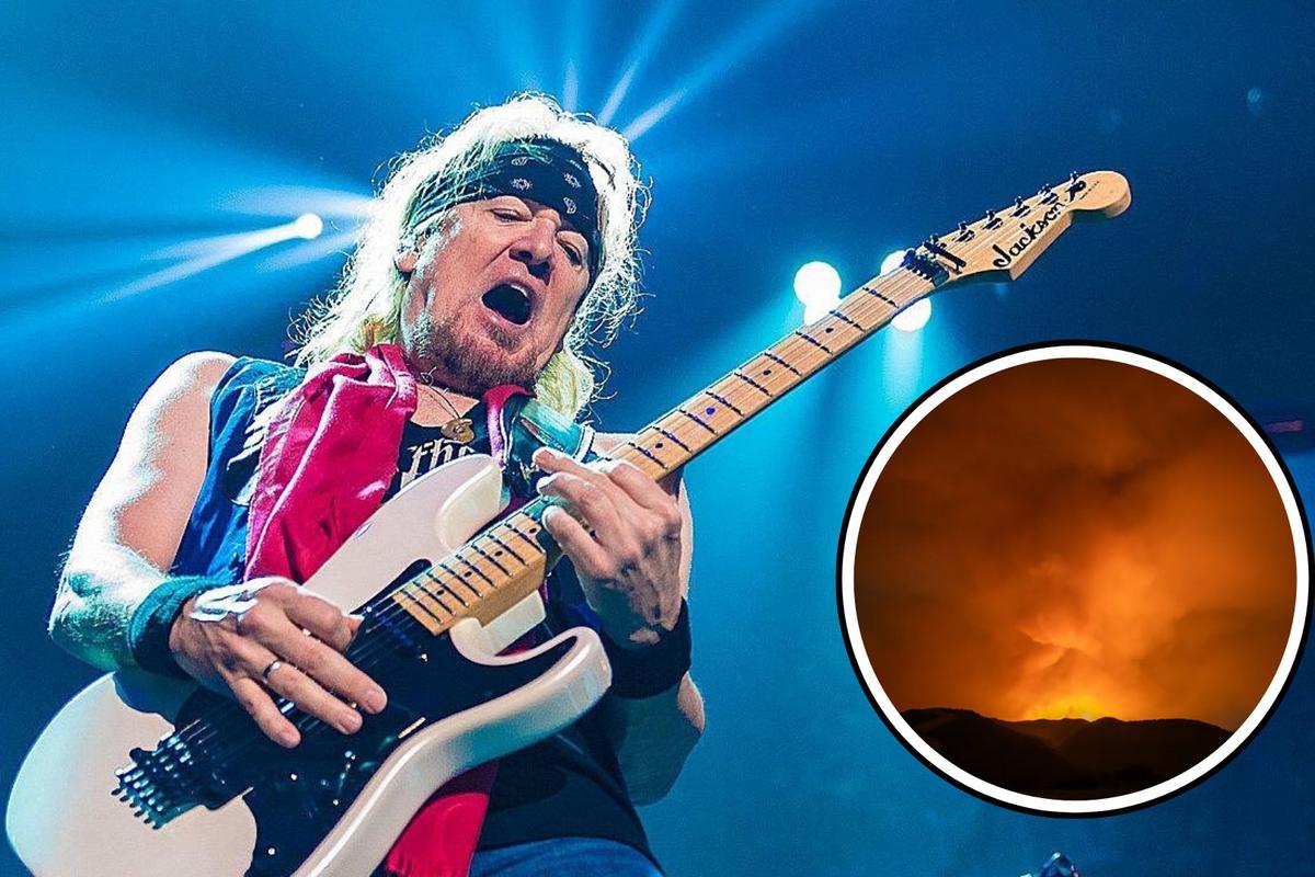 Iron Maiden’s Adrian Smith Loses Home to California Wildfires Iron Maiden’s Adrian Smith Loses Home to California Wildfires