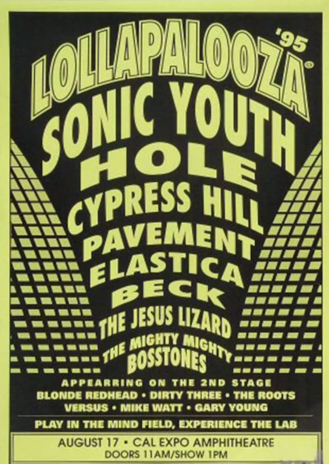 lollapalooza 1995 poster
