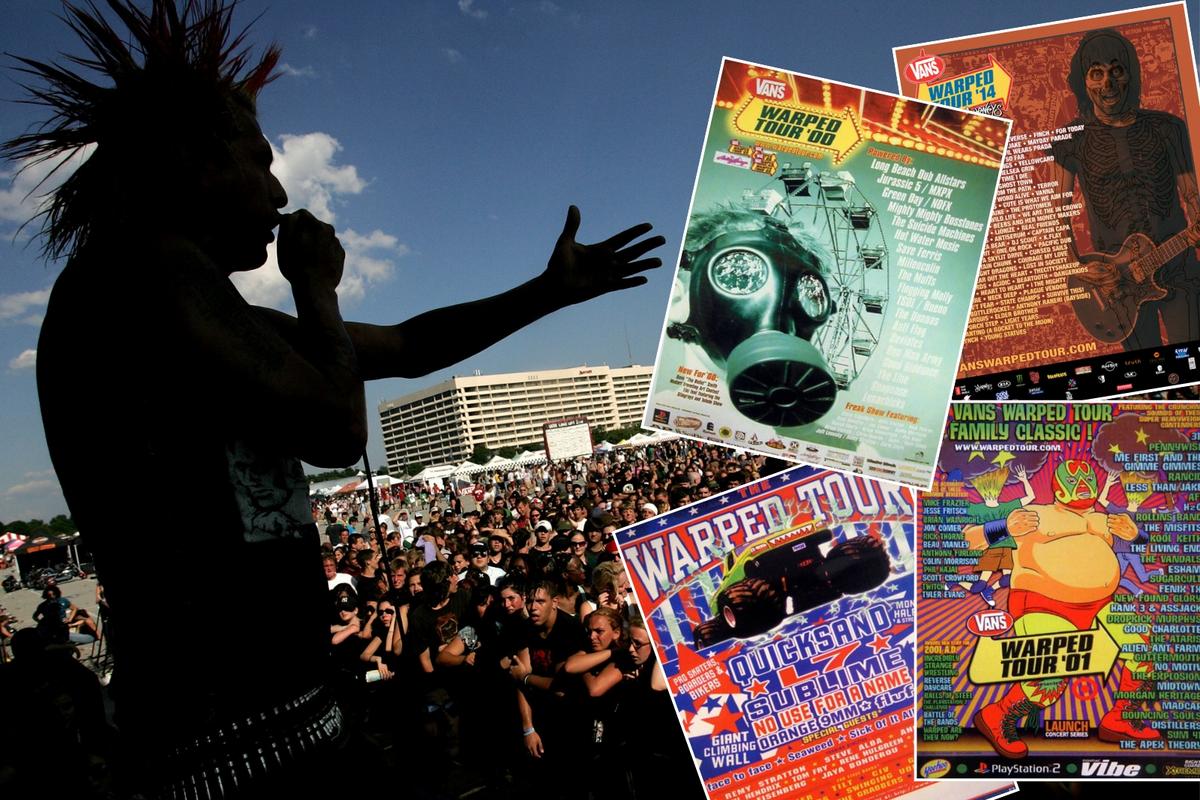 Look Through 30 Years of Warped Tour Lineup Posters