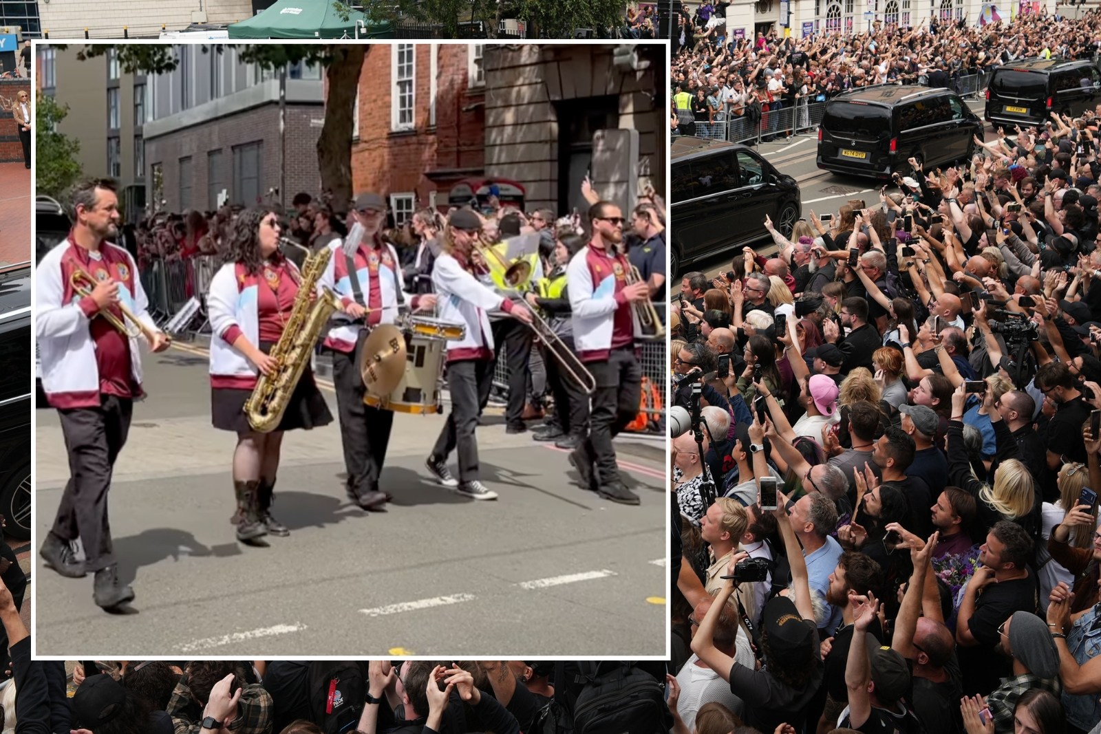 Who Was the Band That Played During Ozzy's Funeral Procession?