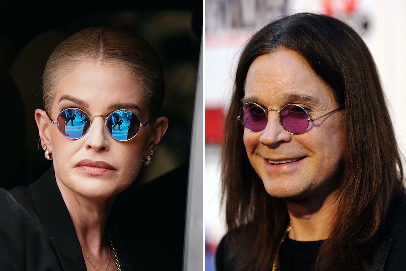 Kelly Osbourne Wears Ozzy’s Signature Style to Funeral Procession