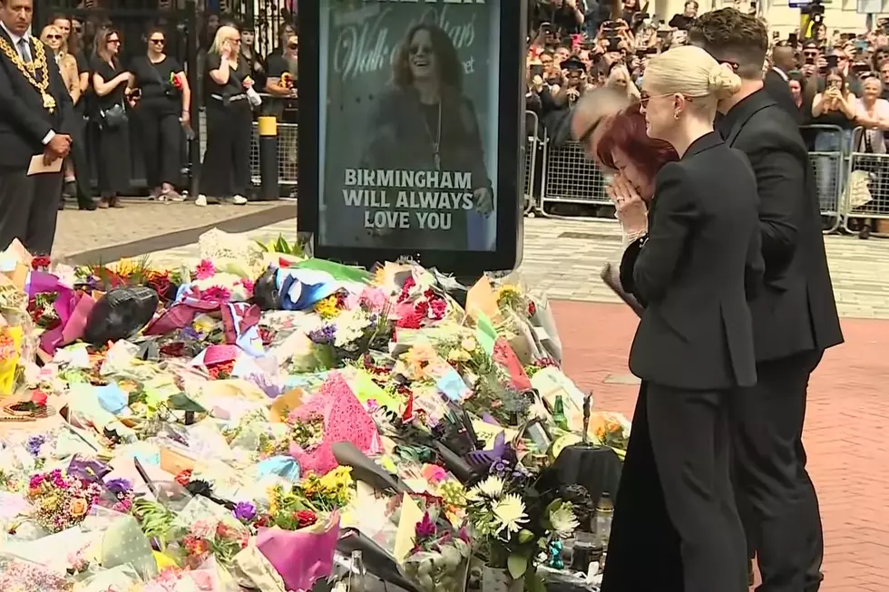 Photos – Osbourne Family + Fans Mourn Ozzy’s Death During Funeral Procession in Birmingham