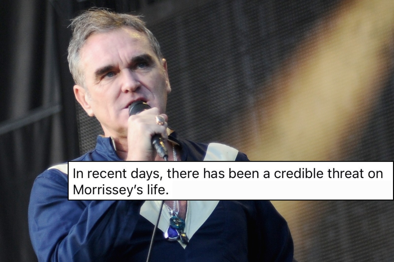 Morrissey Cancels Concerts Amid Serious 'Death Threat' Concerns