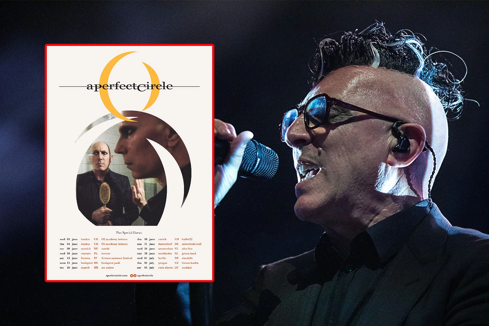 A Perfect Circle Announce 2026 European Tour First Since 2018 Attachment A Perfect Circle 2026 Tour Maynard
