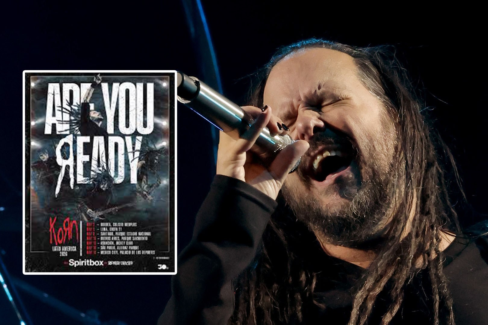 Korn Announce First 2026 South American Tour Dates