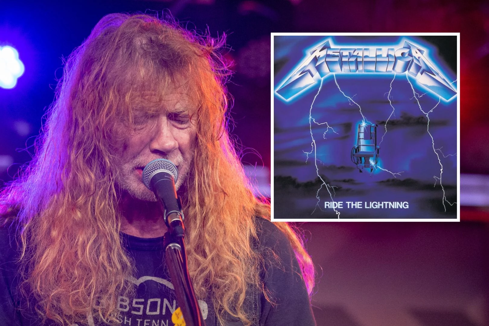Why Dave Mustaine Chose 'Ride the Lightning' for 'Megadeth' Album