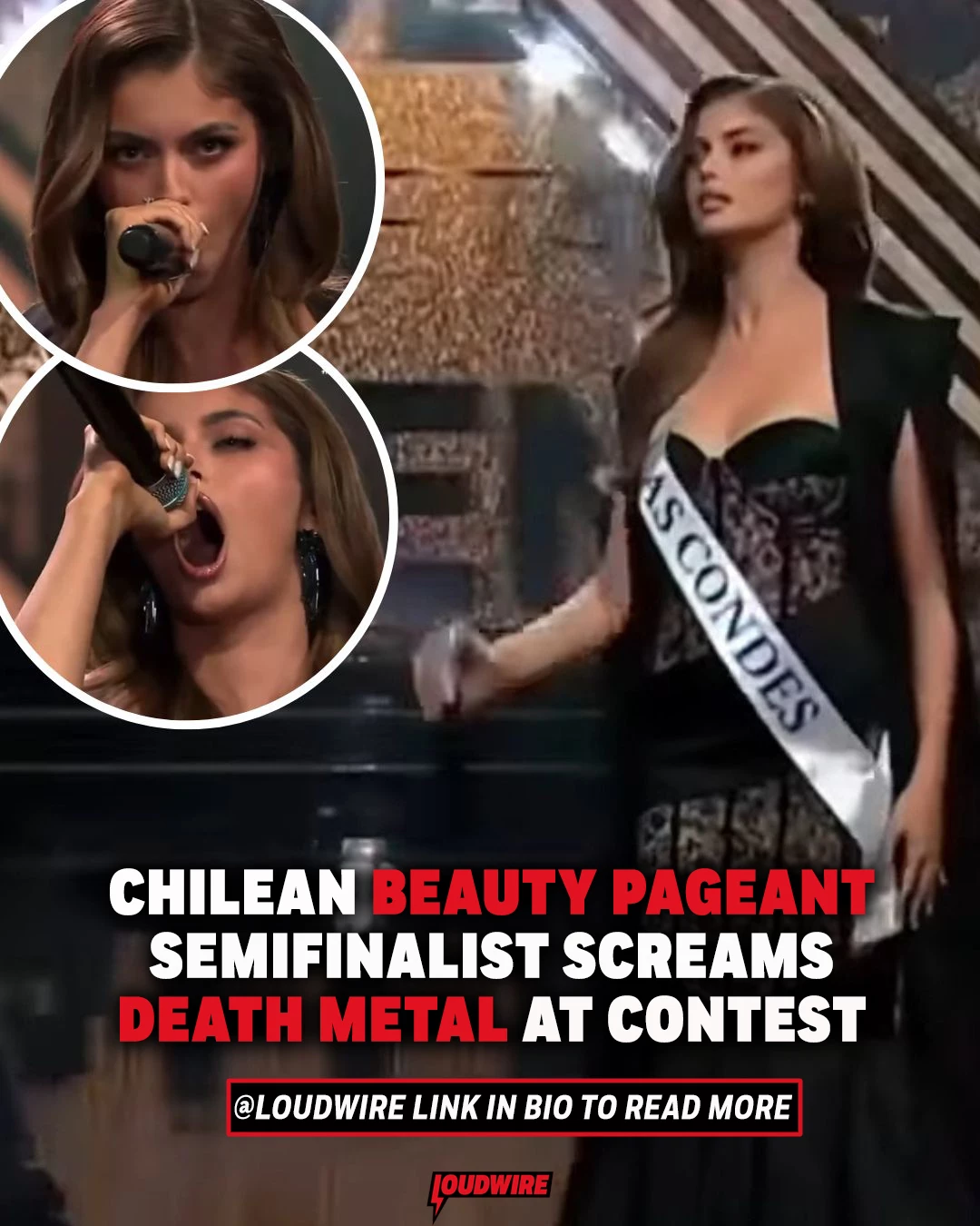 Death Metal Defies Tradition: Ignacia Fernández's Bold Pageant Performance