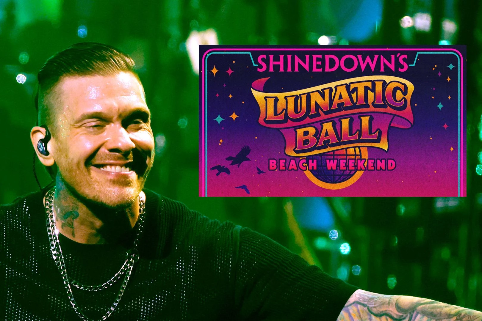 Shinedown Announce Inaugural 3-Day Lunatic Ball Beach Festival