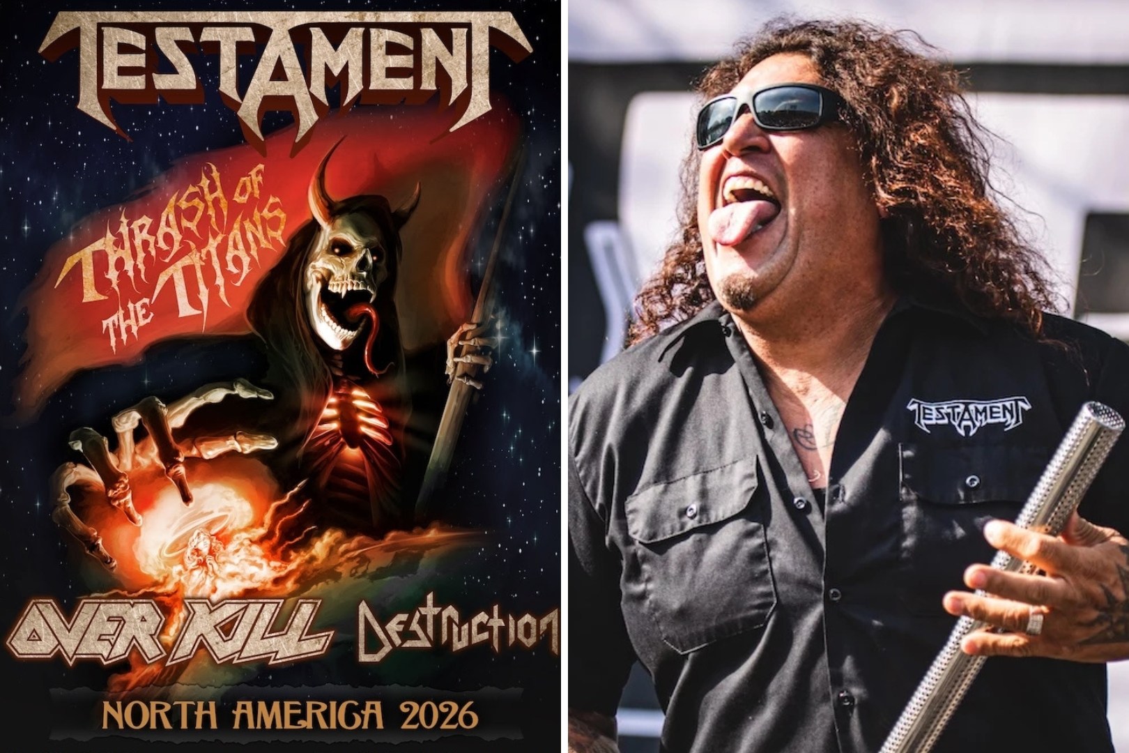 Testament Announce 2026 U.S. Tour With Fellow Thrash Veterans