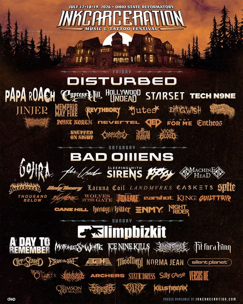 inkcarceration festival flyer