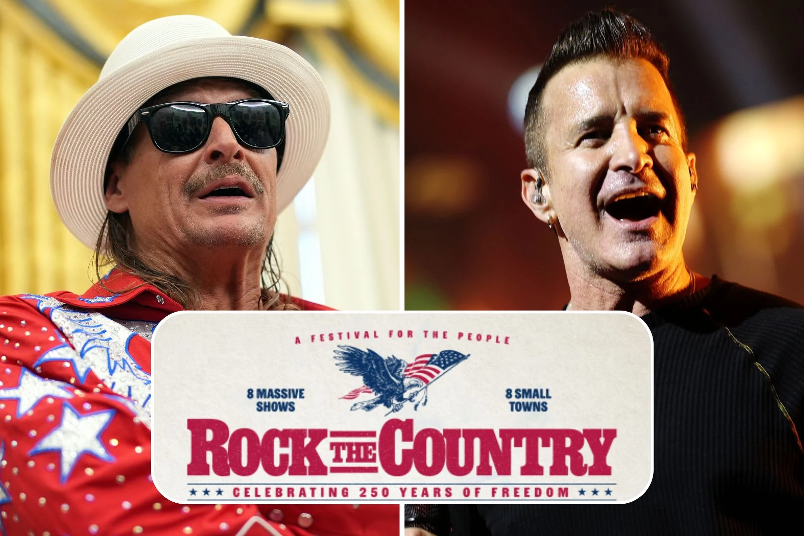 Kid Rock, Creed Lead Rock the Country Festival in 2026