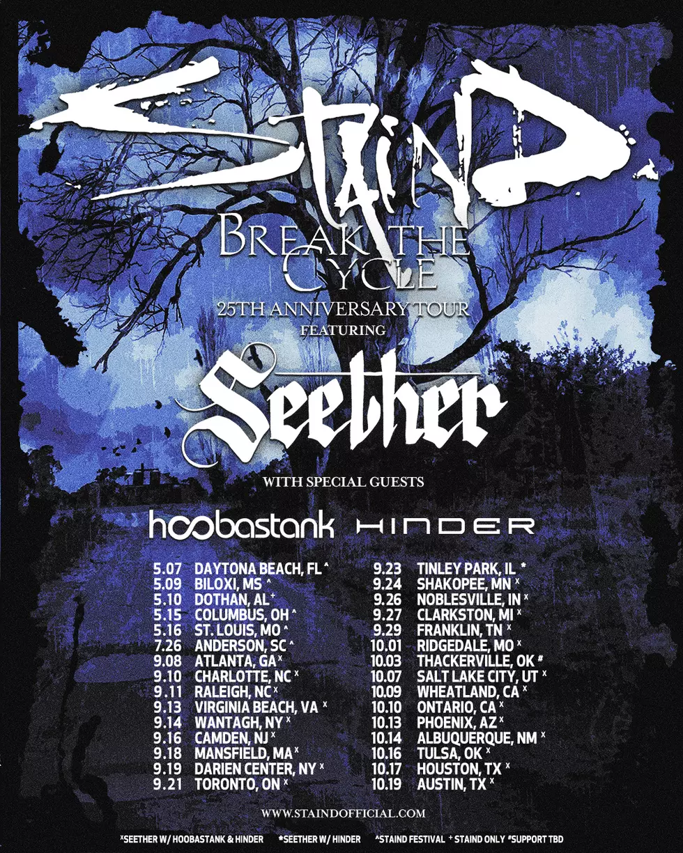 staind tour admat