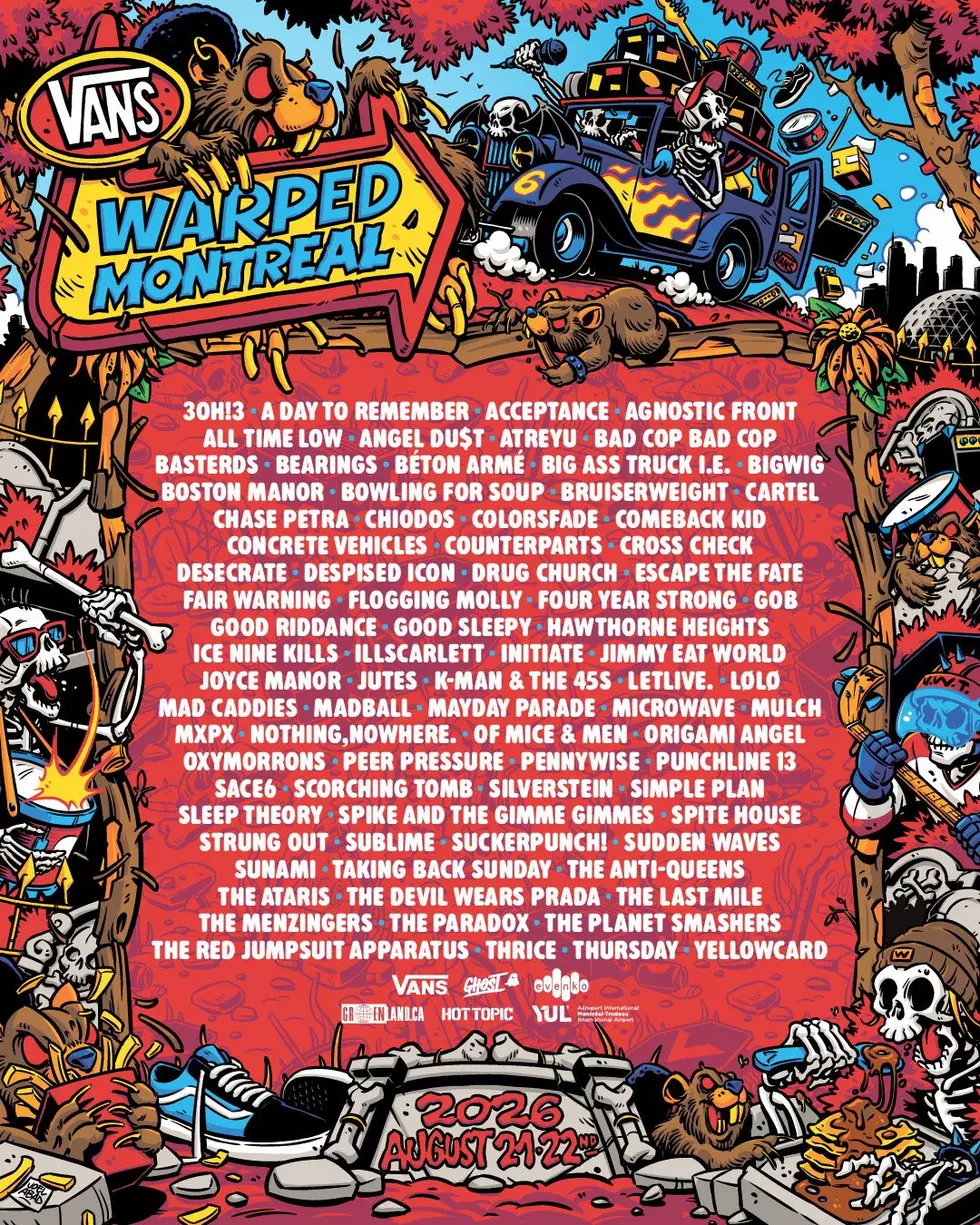 2026 vans warped tour montreal lineup admat