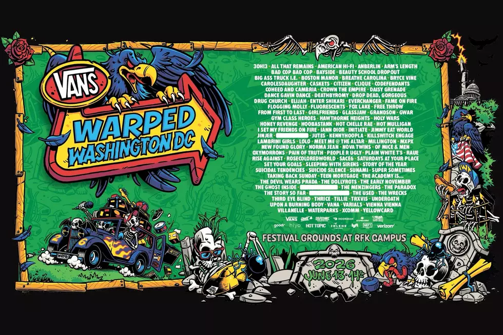 2026 vans warped tour washington dc lineup