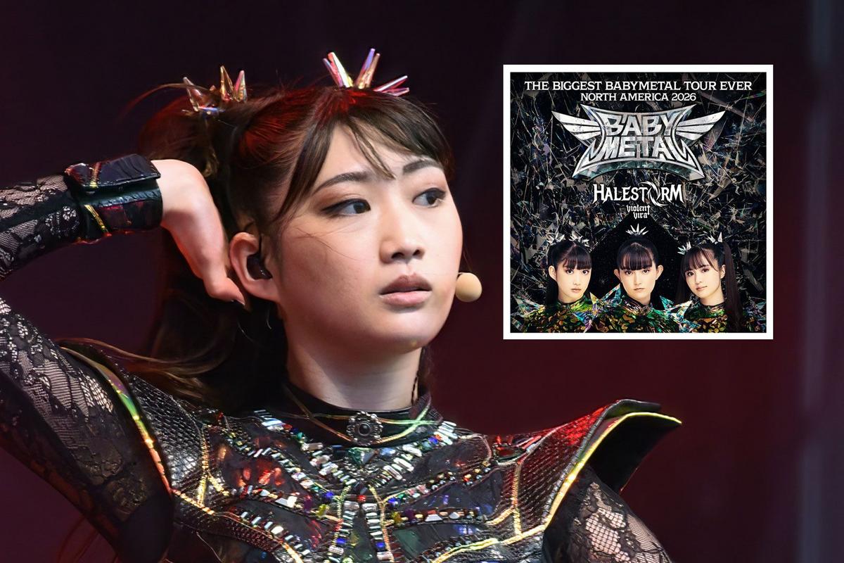 Babymetal Announce 2026 World Tour With Halestorm + More
