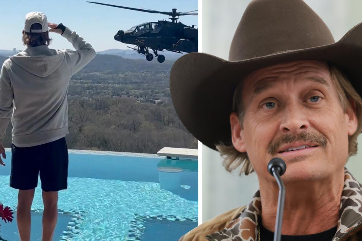 Army Investigating Helicopter Incident Outside Kid Rock’s Home Army Investigating Helicopter Incident Outside Kid Rock’s Home