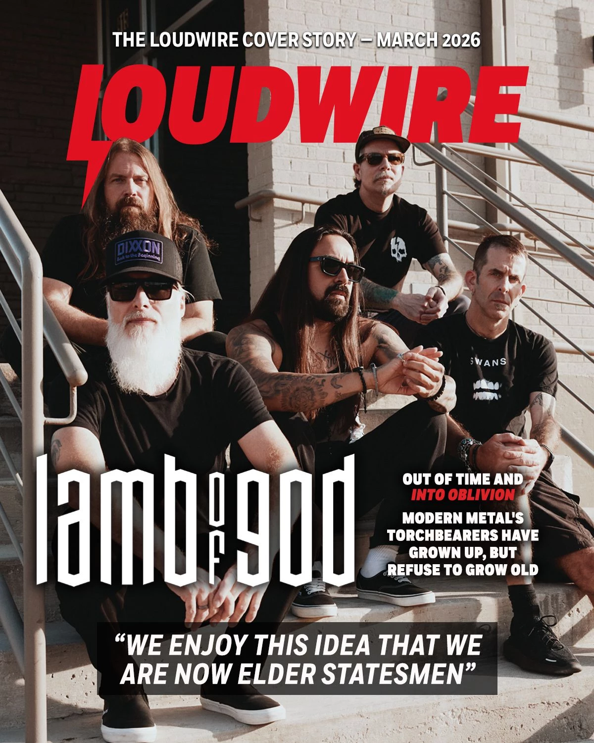 Lamb of God - Loudwire Digital Cover