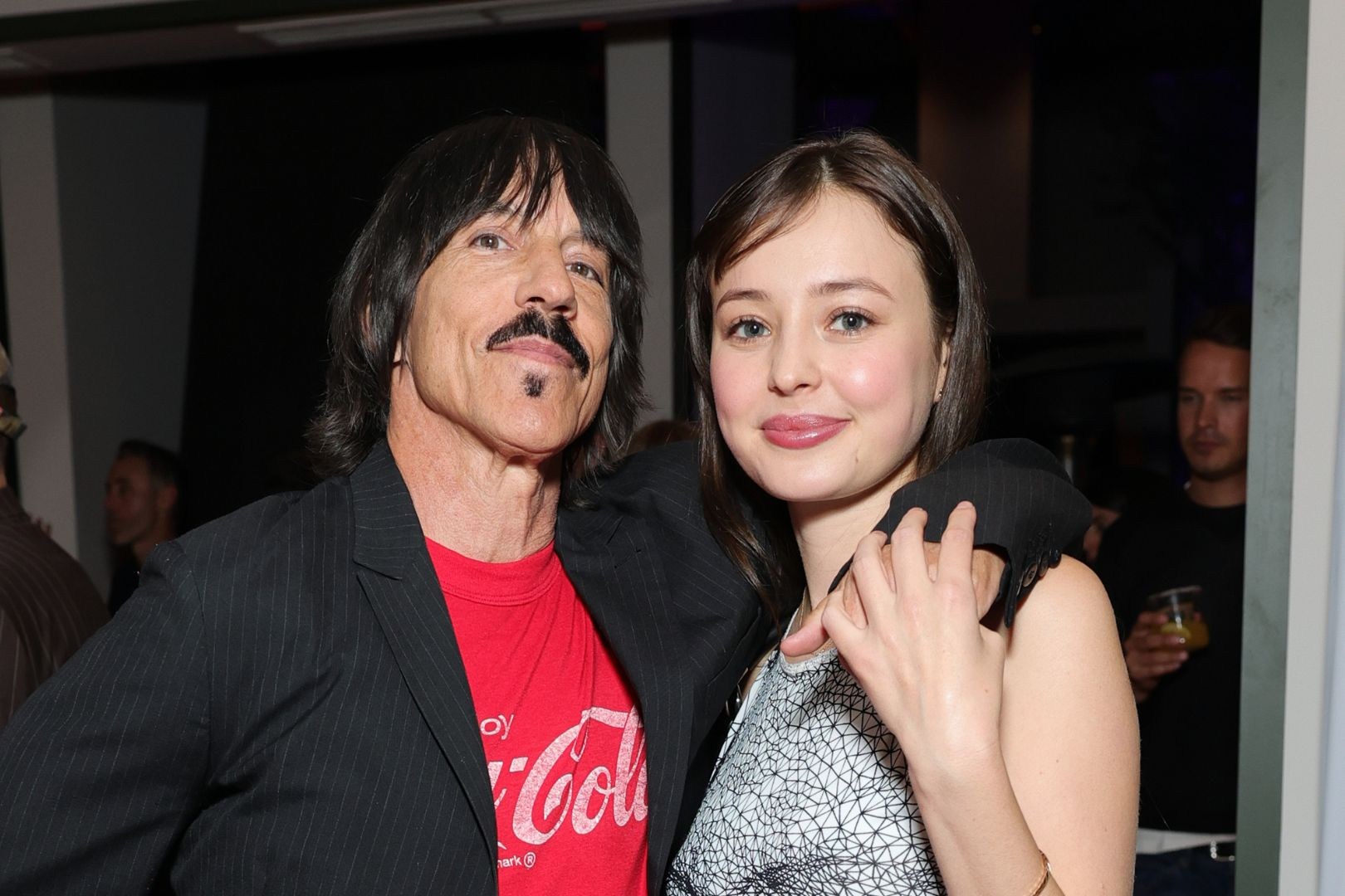 Anthony Kiedis' Girlfriend Defends + Explains Their Relationship