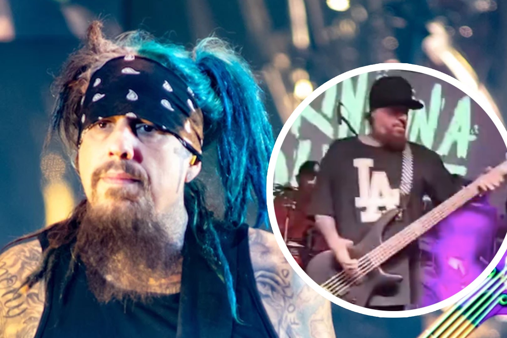 See Fieldy Cover 2 Korn Songs Onstage With Alt-Metal Band