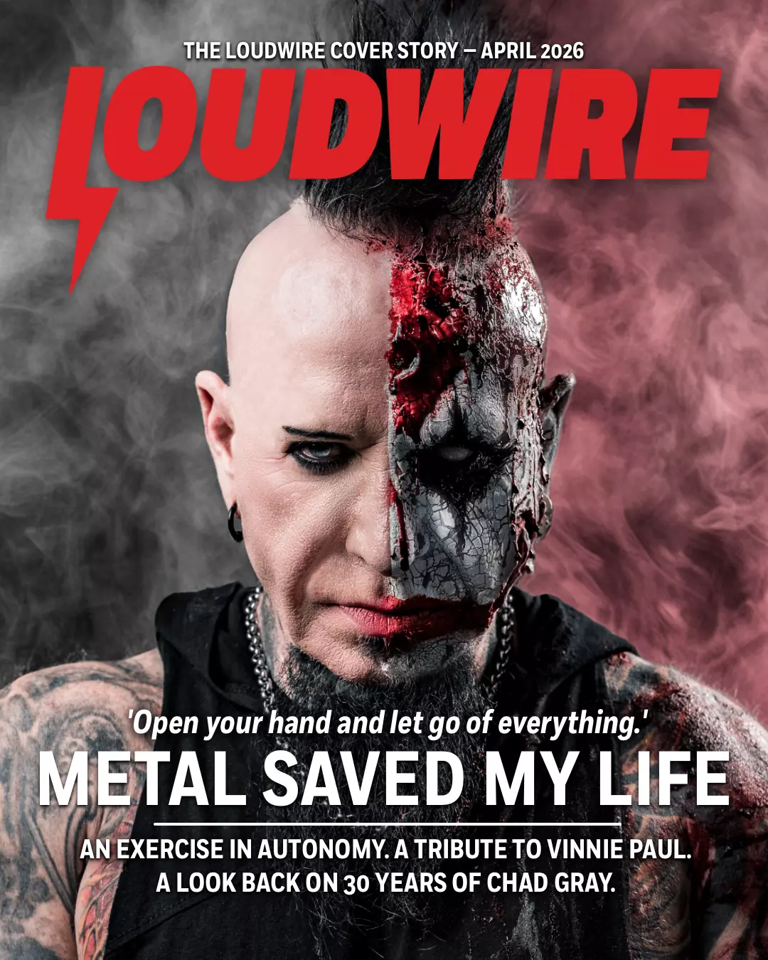 Chad Gray - Loudwire Digital Cover