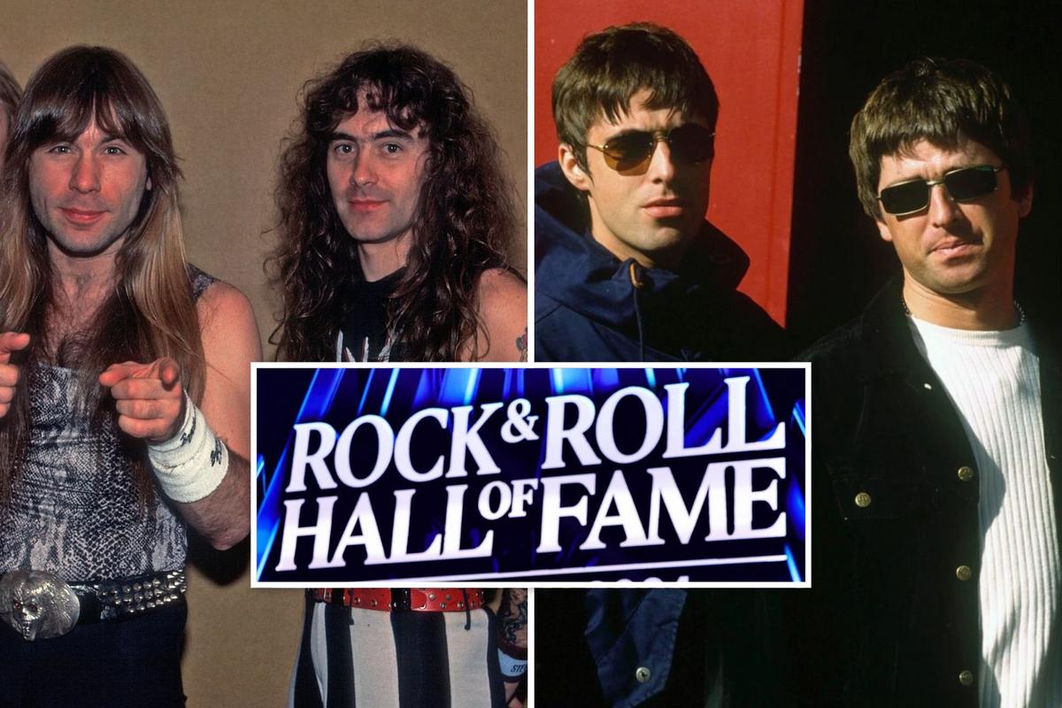 Will Iron Maiden or Oasis Show Up for Their Rock Hall Inductions?