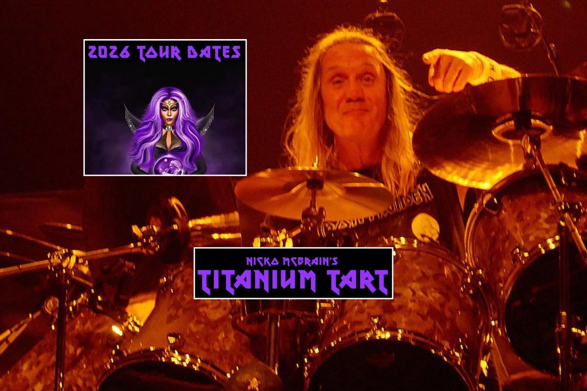 Nicko McBrain’s Titanium Tart Announces 2026 Tour Dates Nicko McBrain’s Titanium Tart Announces 2026 Tour Dates