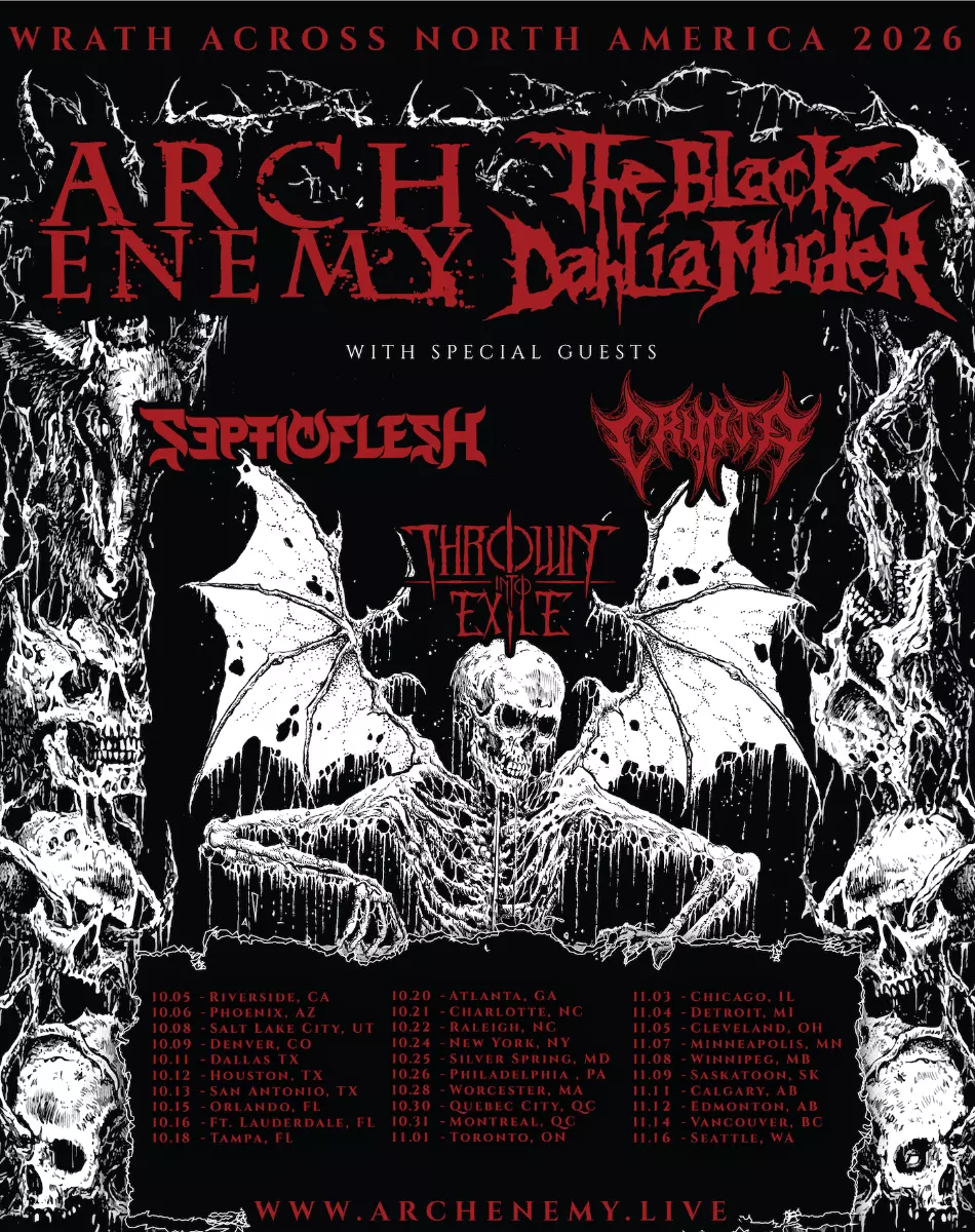 Arch Enemy and Black Dahlia Murder Announce Fall 2026 Joint Tour