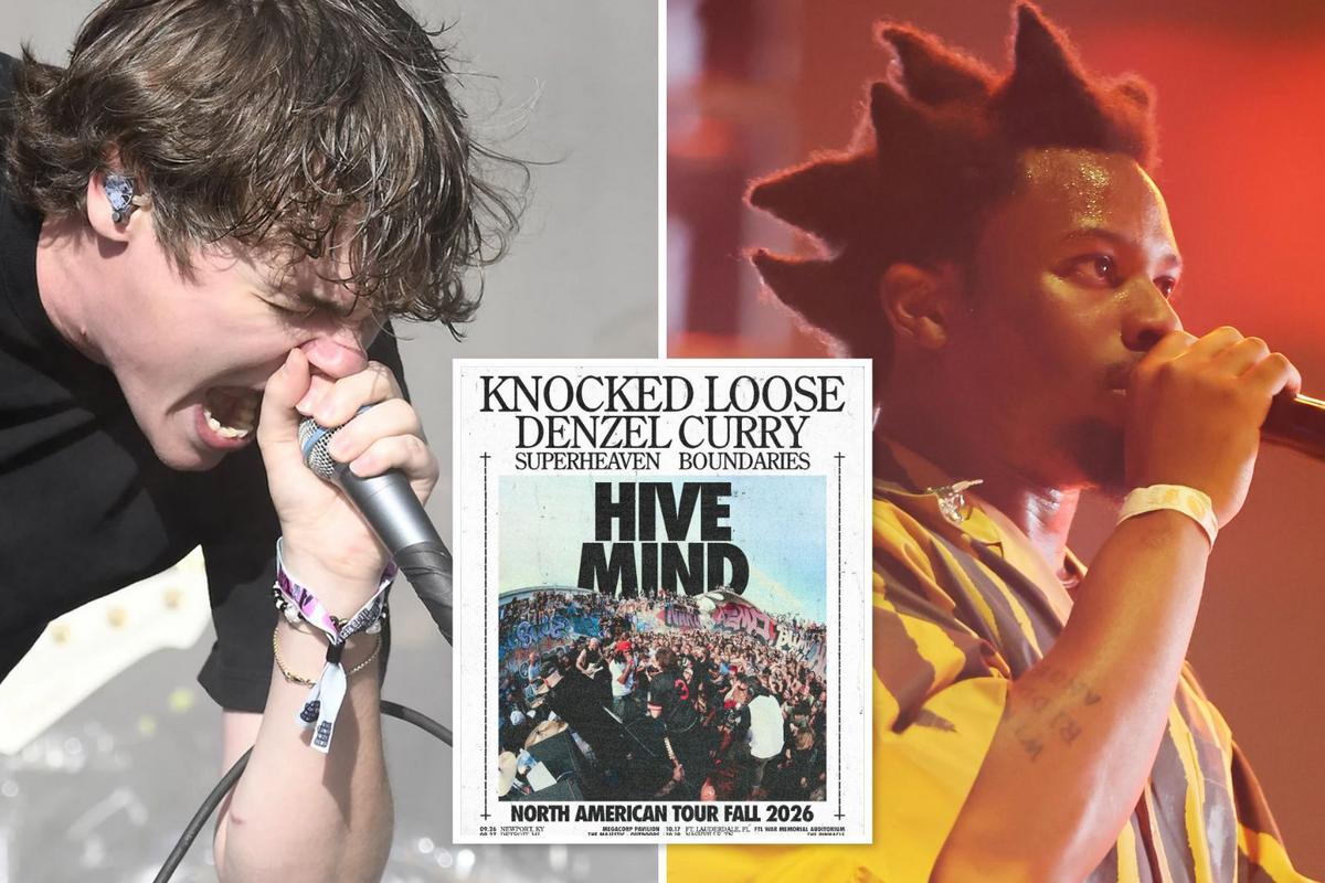Knocked Loose 2026 North American Tour Dates With Denzel Curry Knocked Loose 2026 North American Tour Dates With Denzel Curry