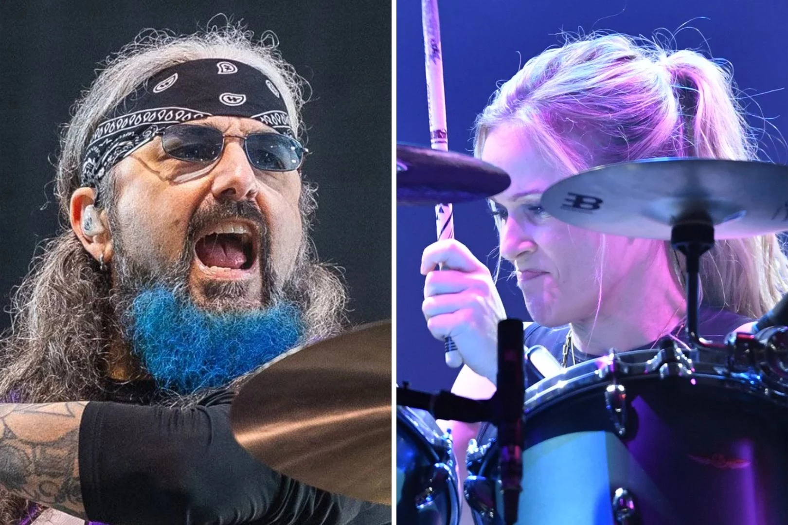 Mike Portnoy Plays His Favorite Neil Peart Songs on Kids Drum Kit