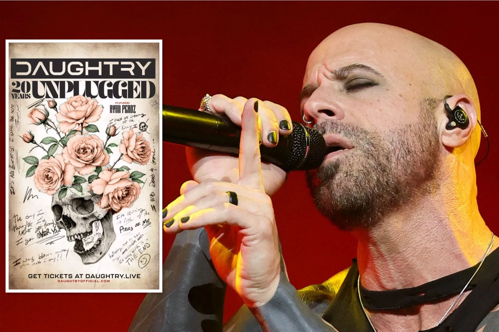 Daughtry to Unplug for Fall 2026 20th Anniversary Acoustic Tour