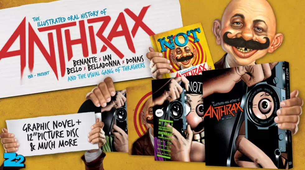 Anthrax graphic novel cover art