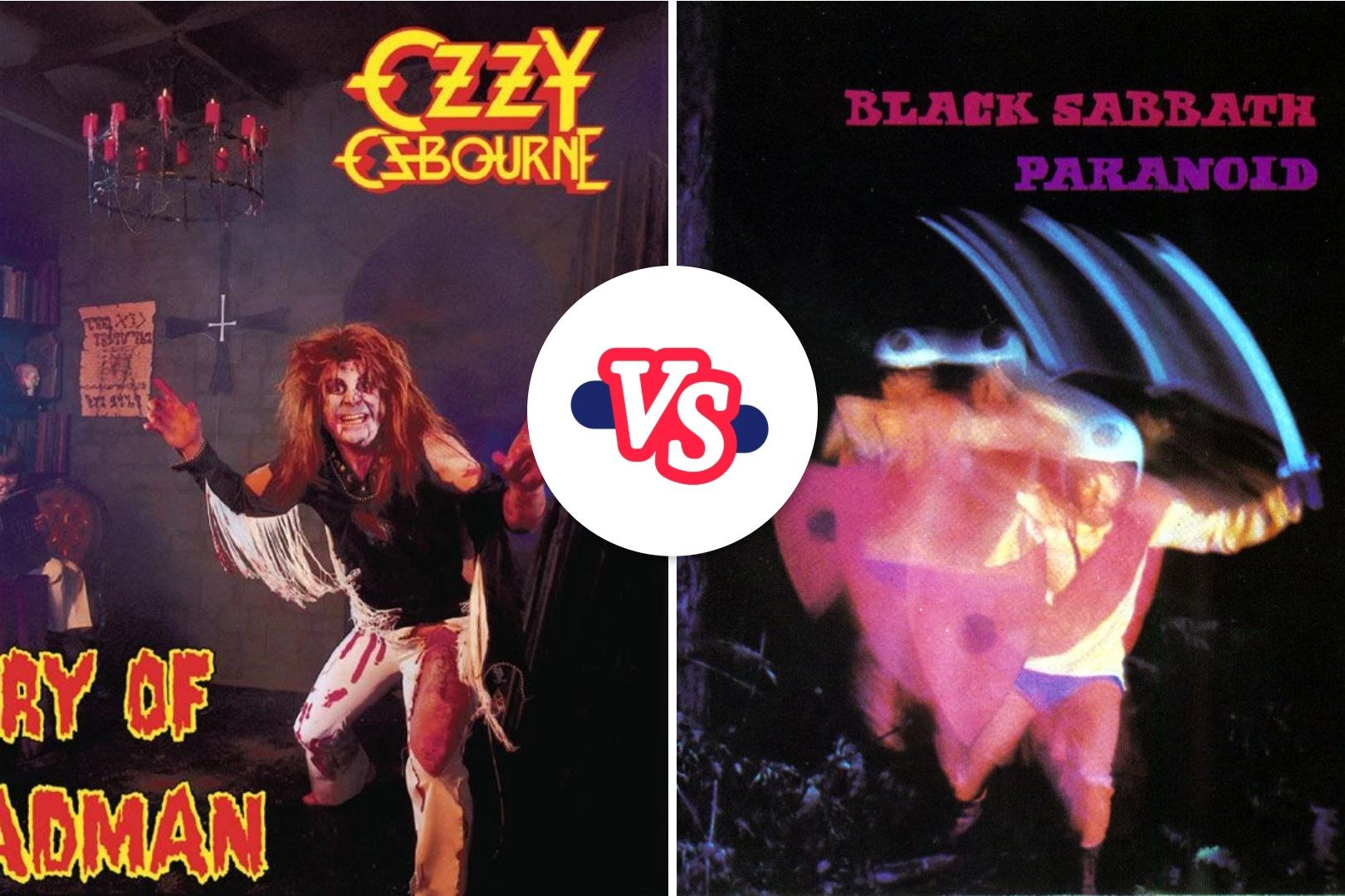 Better Album - Ozzy's 'Diary of a Madman' vs. Sabbath 'Paranoid'